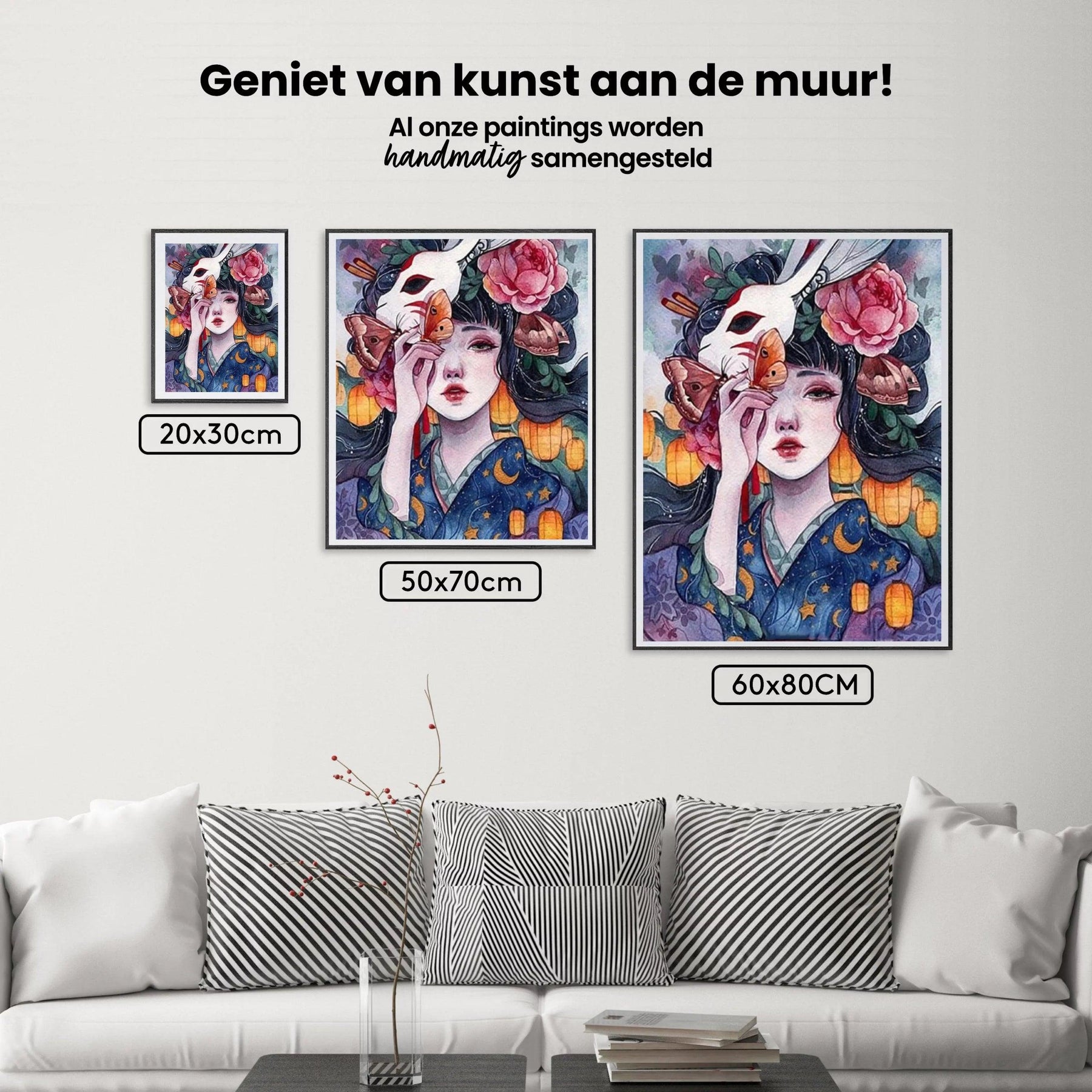 Diamantmalerei Japanisches Mädchen - SEOS Shop ®