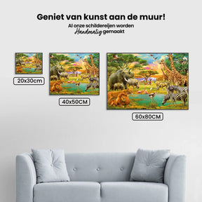 Diamantmalerei Dschungeltiere – SEOS Shop ®