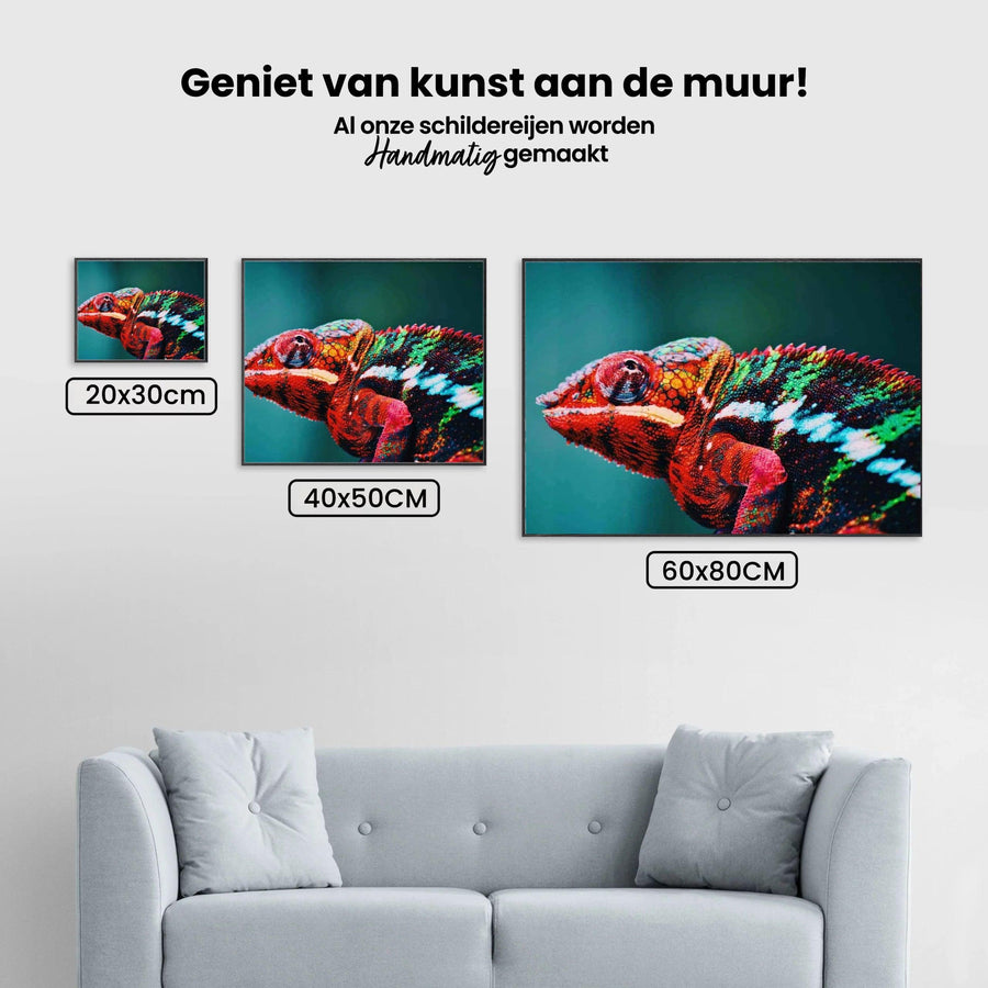 Diamond Painting Chameleon 45x30 cm – SEOS Shop ®