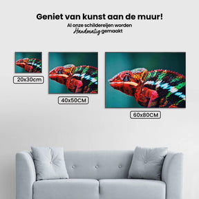 Diamond Painting Chamäleon 45x30 cm – SEOS Shop ®