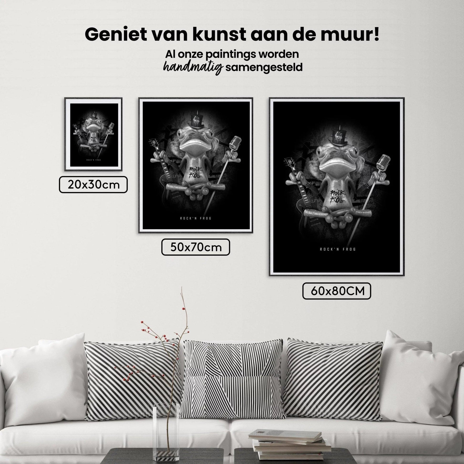 Diamond Painting Chamäleon Schwarz und Weiß – SEOS Shop ®