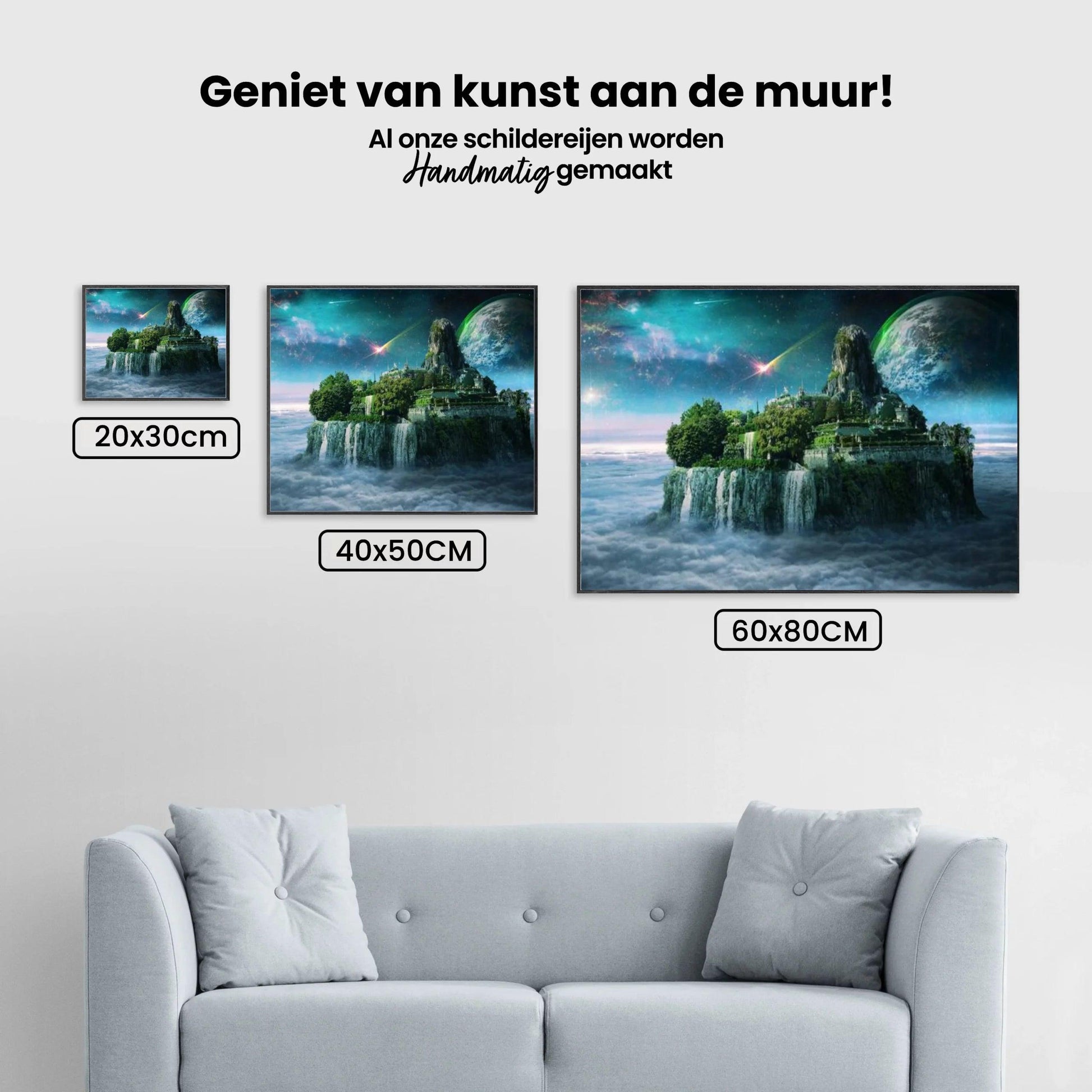 Diamantmalerei Das Schloss im Himmel – SEOS Shop ®