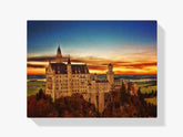 Diamantmalerei Schloss mit Sonnenuntergang – SEOS Shop ®