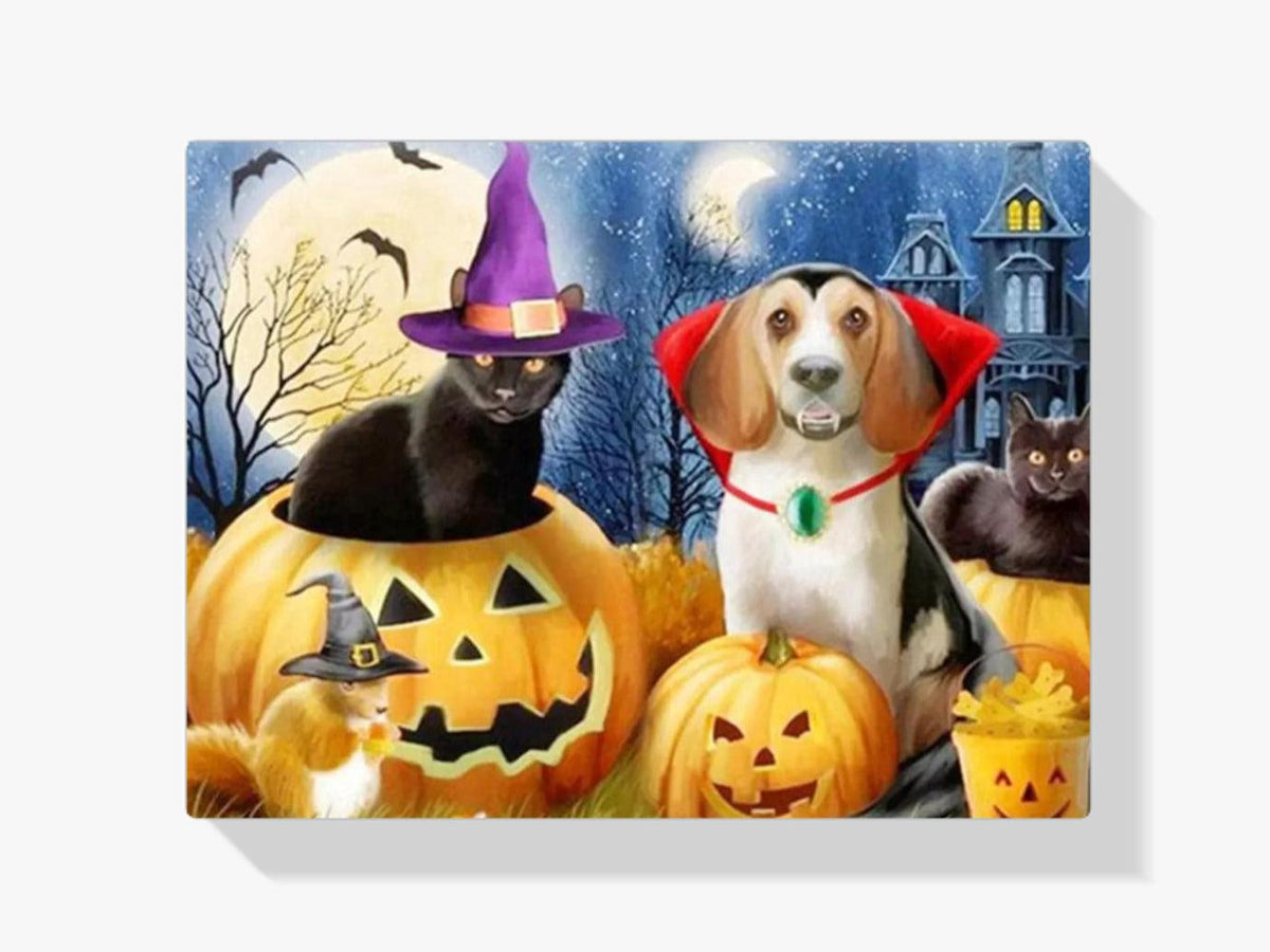 Diamantmalerei Katze und Hund - SEOS Shop ®