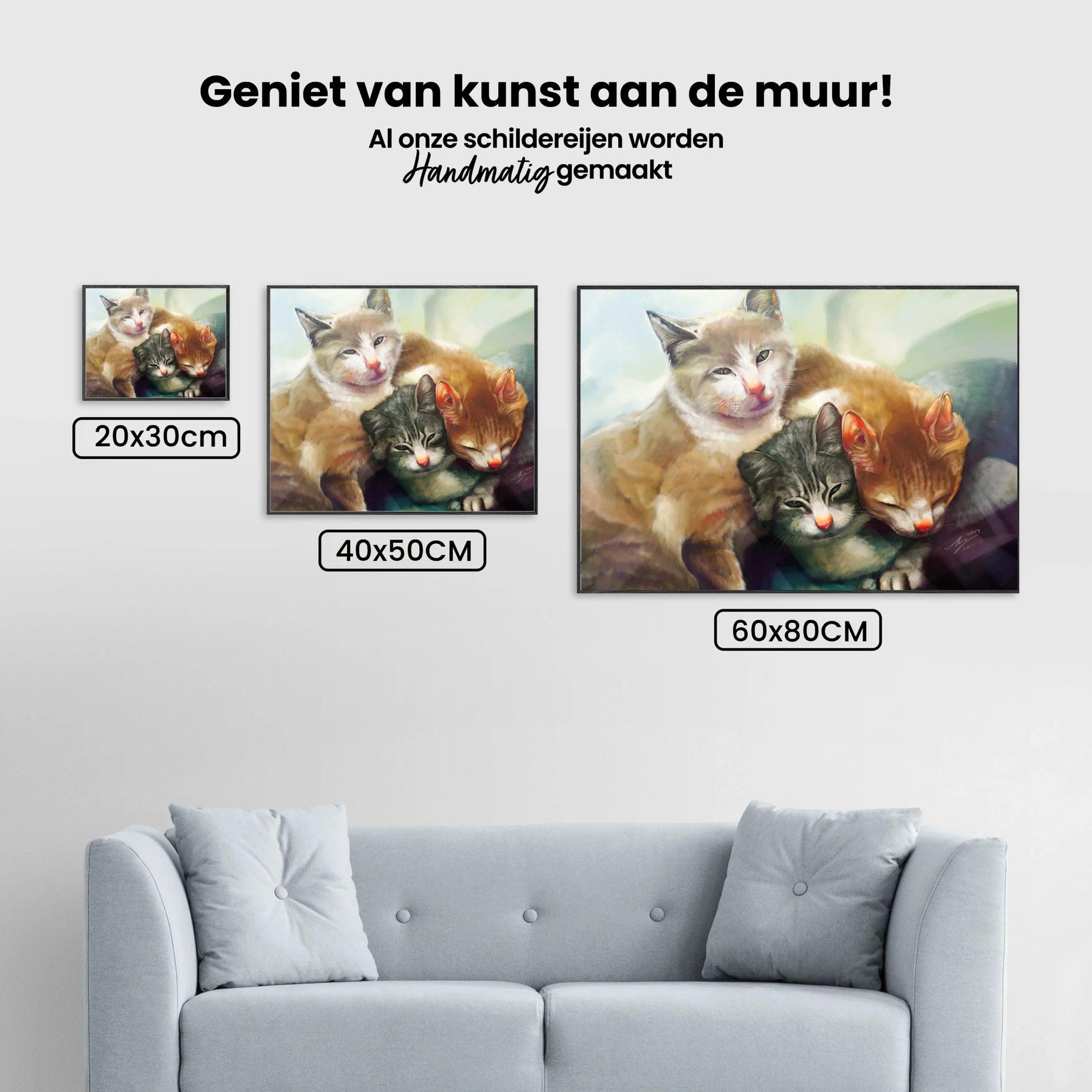 Diamond Painting Katzenfamilie - SEOS Shop ®