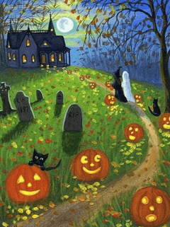 Diamantmalerei-Friedhof - SEOS Shop ®
