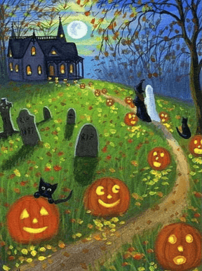 Diamantmalerei-Friedhof - SEOS Shop ®