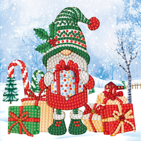 Diamond Painting Weihnachtskarten - 12er-Set - inklusive Umschläge