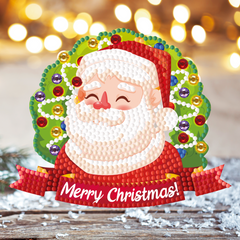Diamond Painting Weihnachtskarten - 12er-Set - inklusive Umschläge