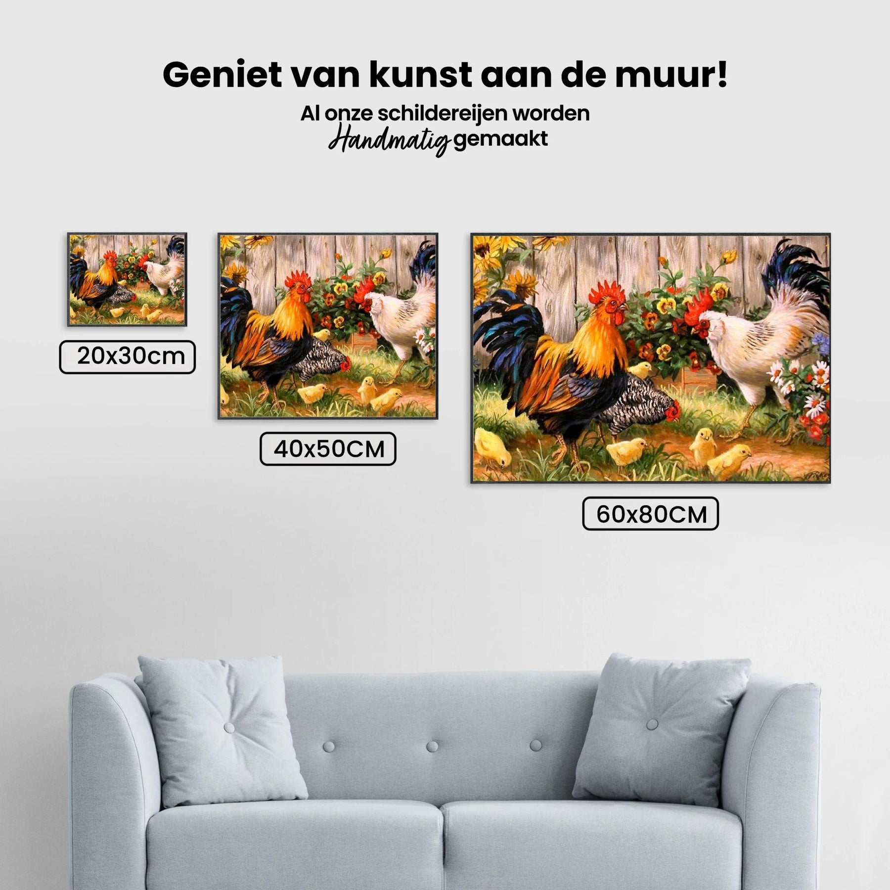 Diamantmalerei Hühner - SEOS Shop ®