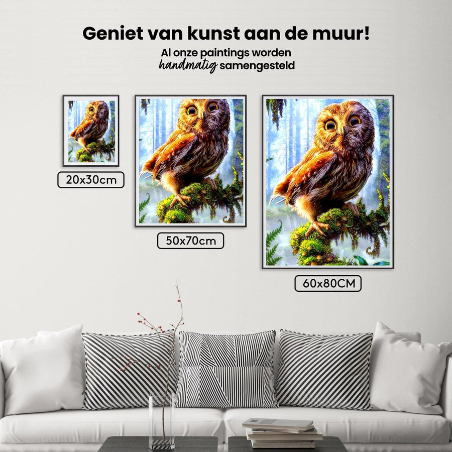 Diamantmalerei Kleine Eule - SEOS Shop ®