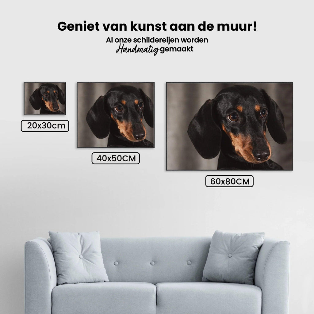 Diamond Painting Kleiner Dackel - SEOS Shop ®