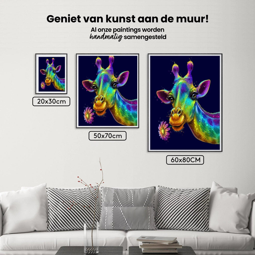 Diamantmalerei Bunte Giraffe - SEOS Shop ®