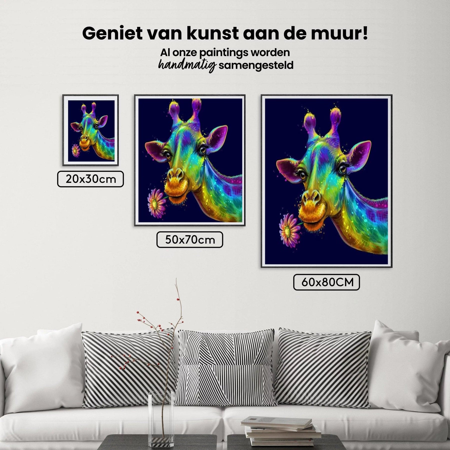 Diamantmalerei Bunte Giraffe - SEOS Shop ®