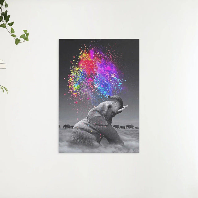 Diamantmalerei Bunter Elefant - SEOS Shop ®