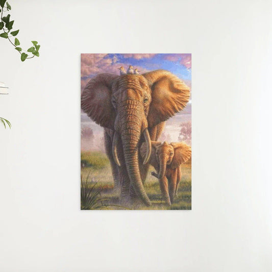 Diamond Painting Bunter Safari-Elefant - SEOS Shop ®
