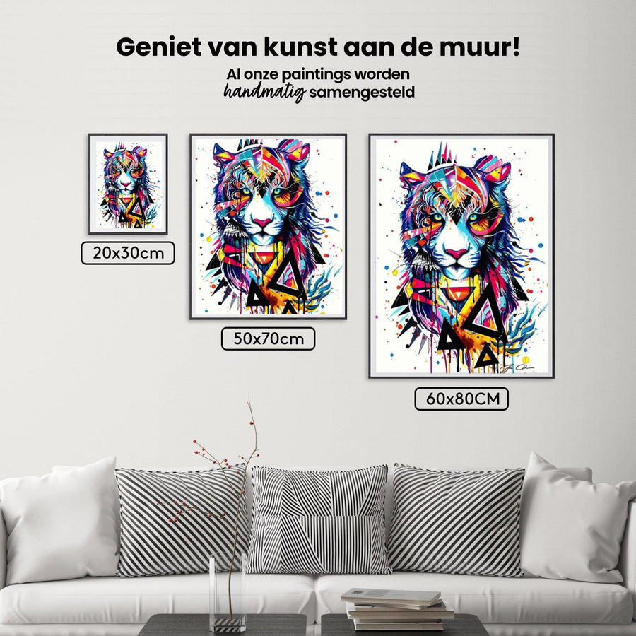 Diamantmalerei Bunter Tiger - SEOS Shop ®