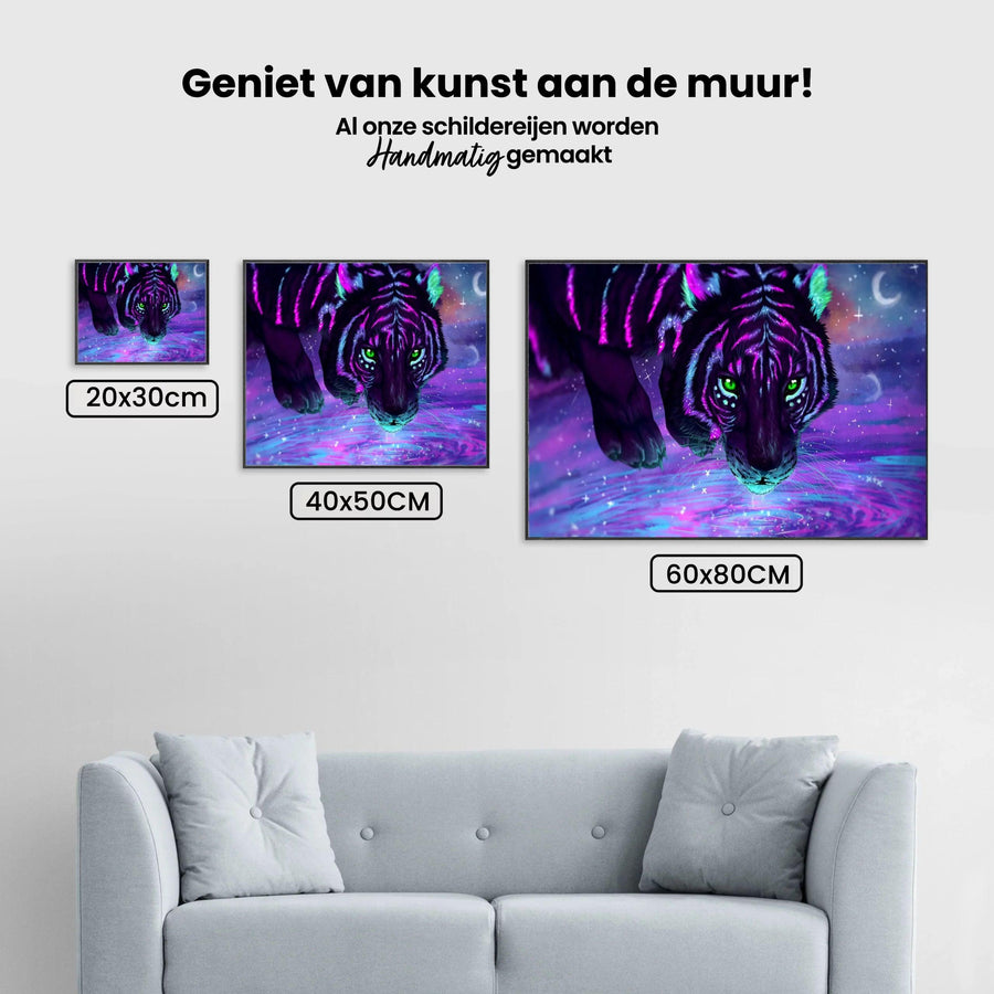 Diamantmalerei Bunter Tiger - SEOS Shop ®