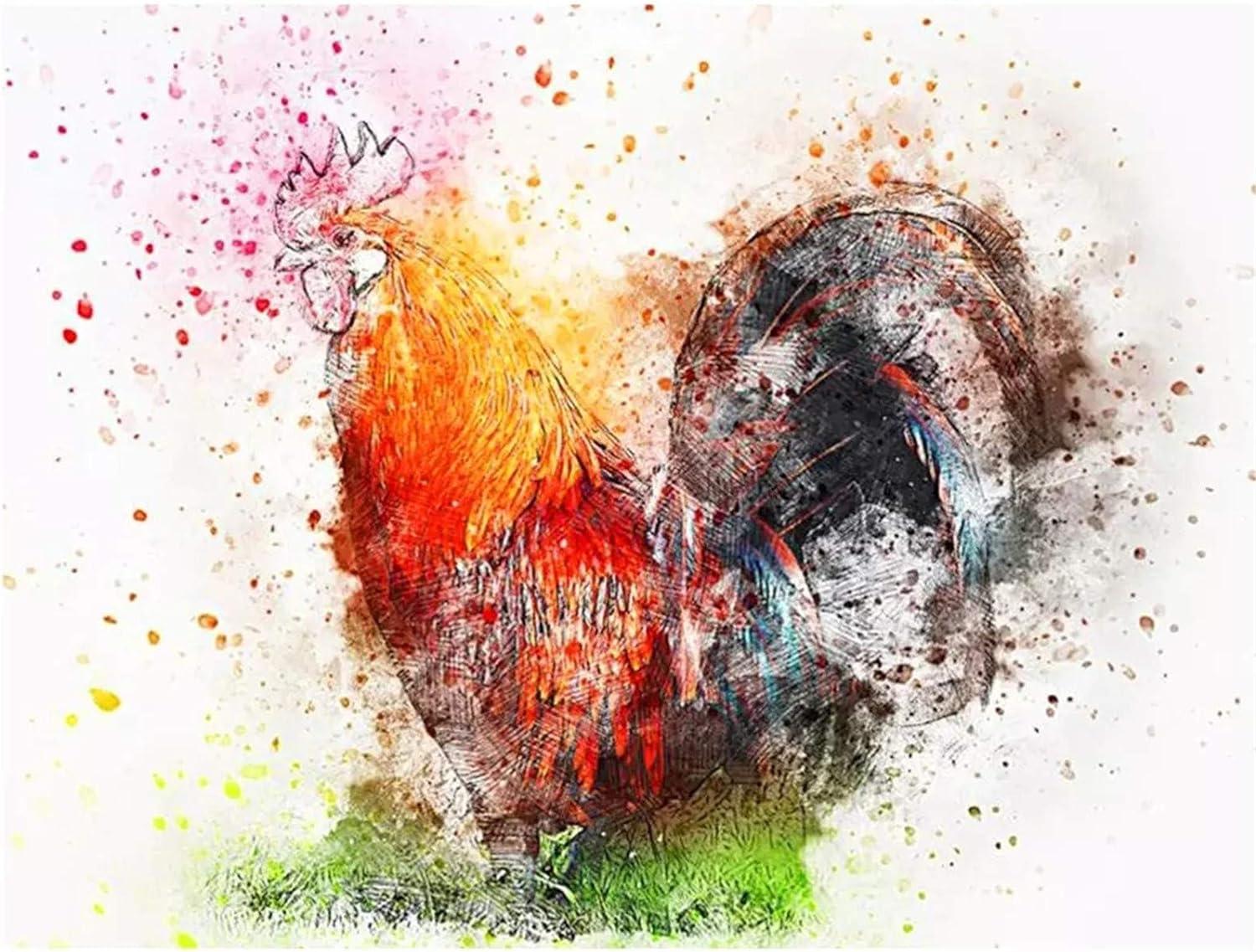 Diamantmalerei Bunter Hahn - SEOS Shop ®
