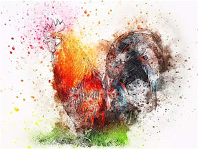 Diamantmalerei Bunter Hahn - SEOS Shop ®