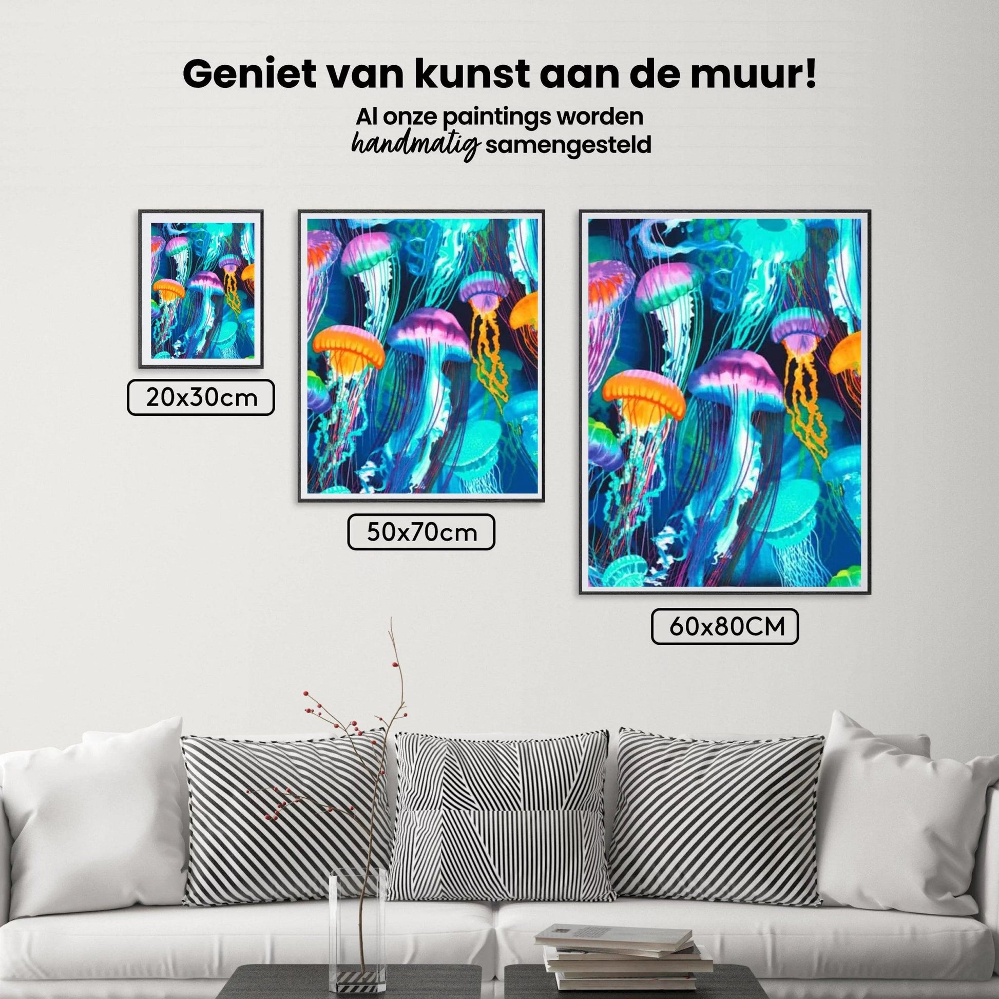 Diamantmalerei Bunte Quallen - SEOS Shop ®