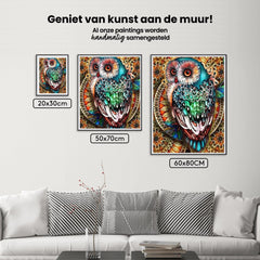 Diamantmalerei Bunte Eule - SEOS Shop ®