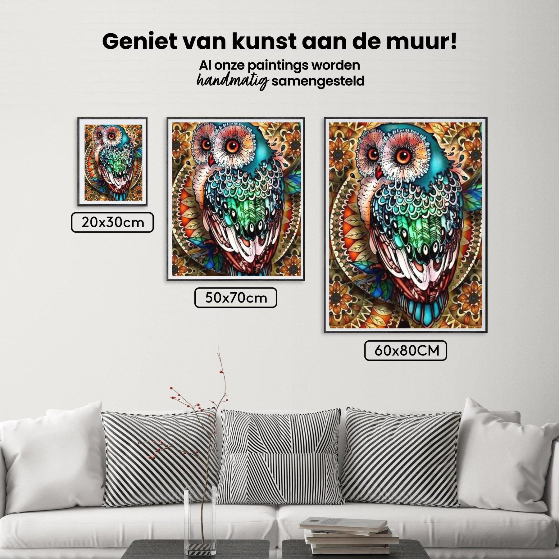 Diamantmalerei Bunte Eule - SEOS Shop ®
