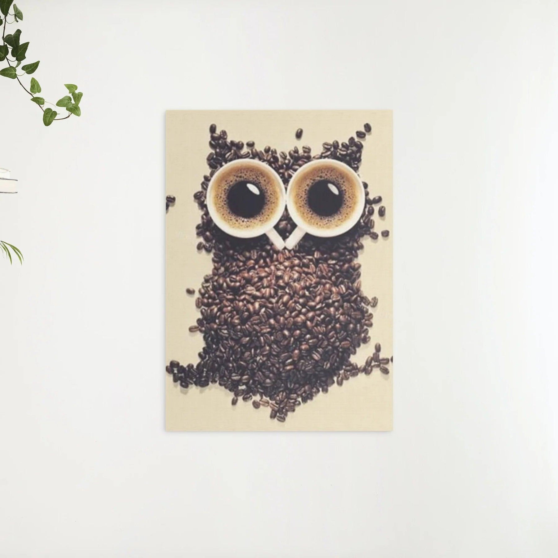 Diamantmalerei Kaffeebohnen-Eule - SEOS Shop ®