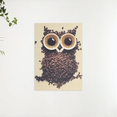 Diamantmalerei Kaffeebohnen-Eule - SEOS Shop ®
