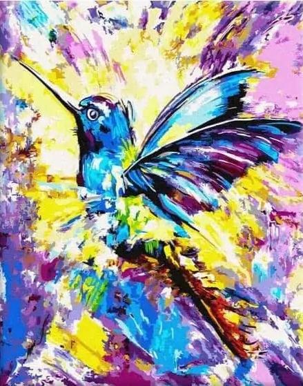 Diamantmalerei - Kolibri - SEOS®