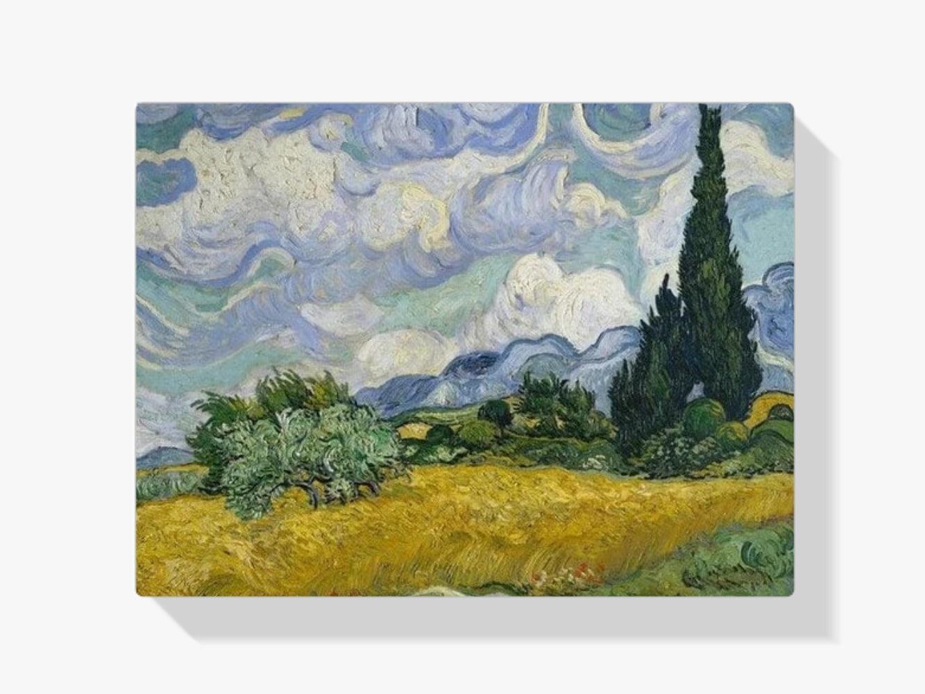 Diamond Painting Weizenfeld mit Zypressen - SEOS Shop ®
