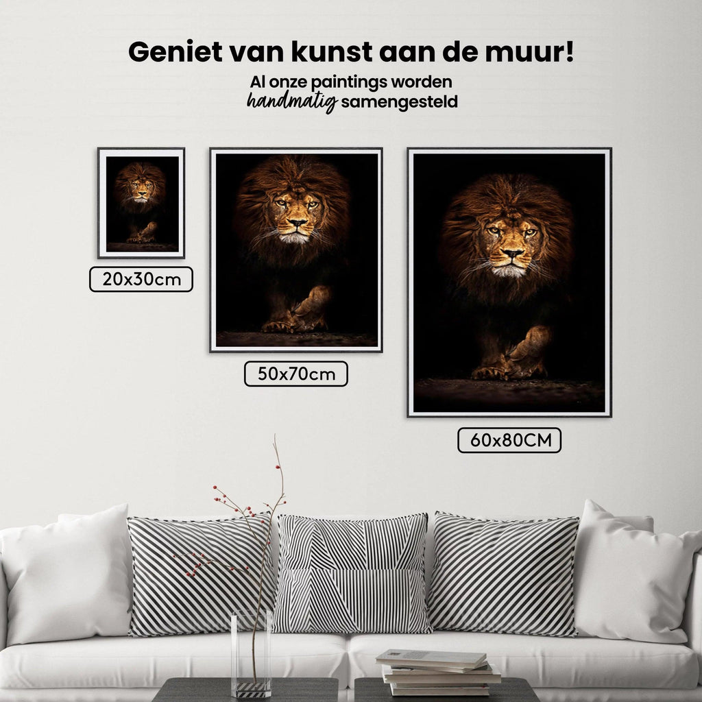 Diamantmalerei Löwenporträt - SEOS Shop ®