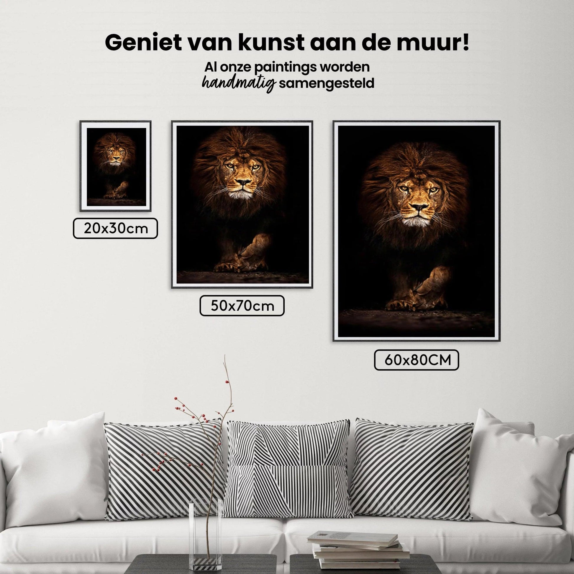 Diamantmalerei Löwenporträt - SEOS Shop ®