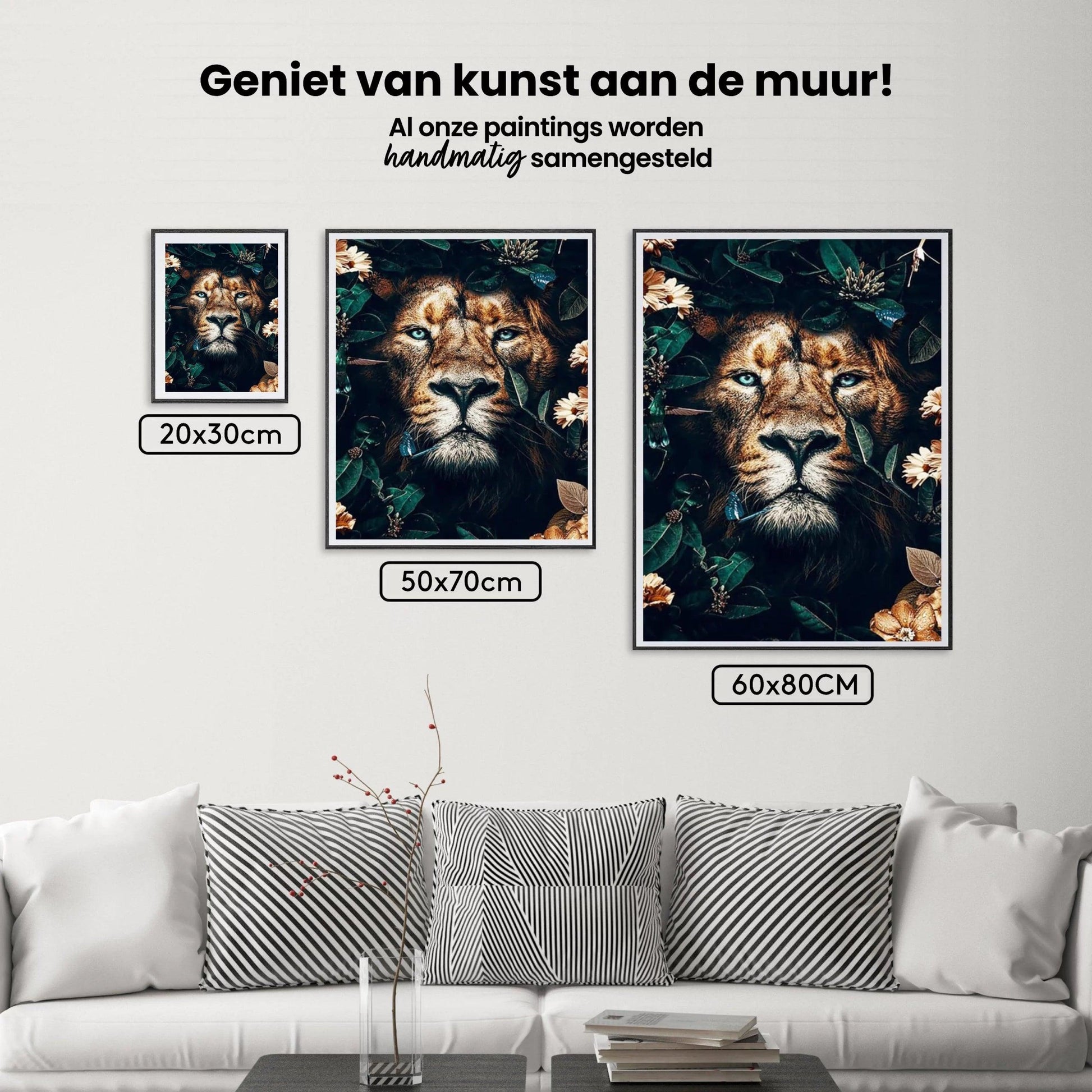 Diamond Painting Löwe versteckt - SEOS Shop ®