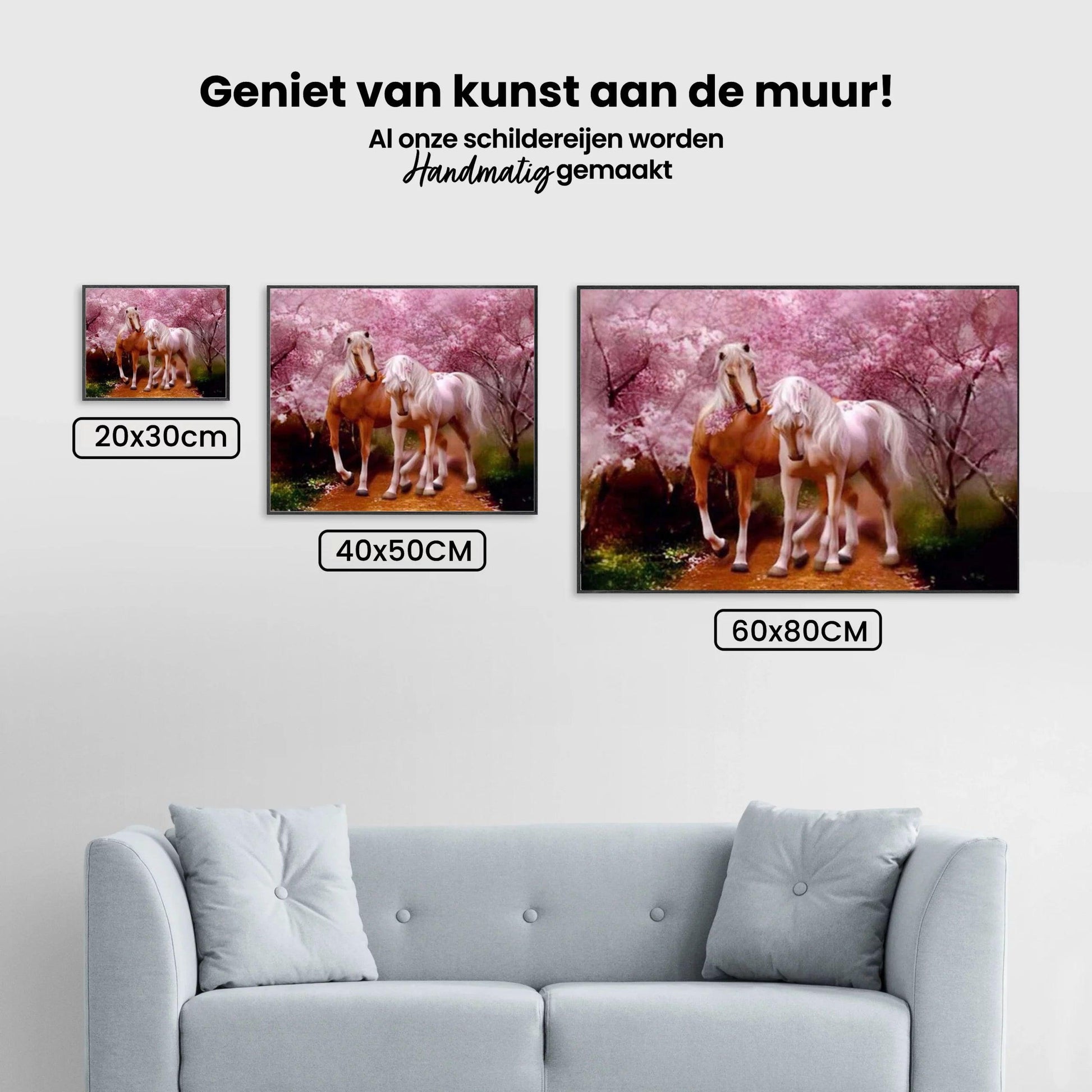 Diamantmalerei Liebende Pferde - SEOS Shop ® 