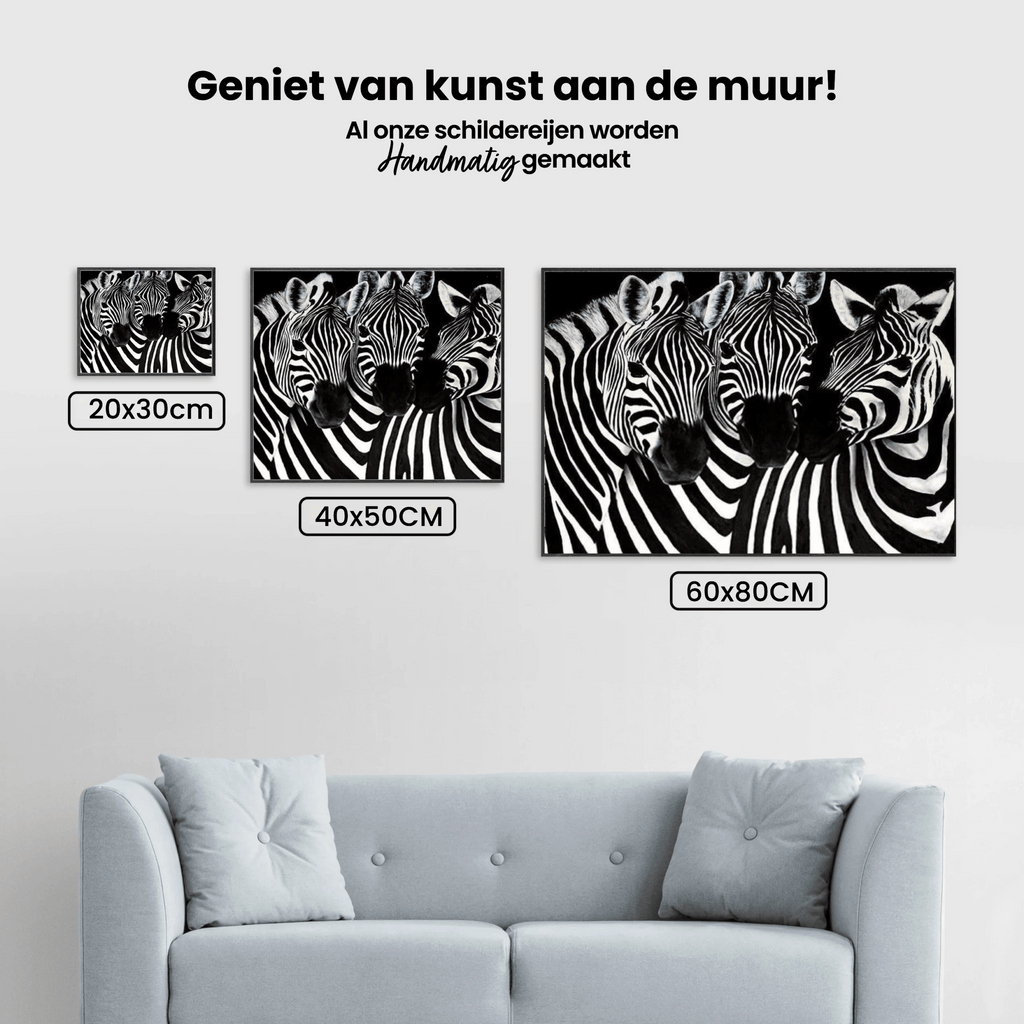Diamantmalerei Süße Zebras – SEOS Shop ®