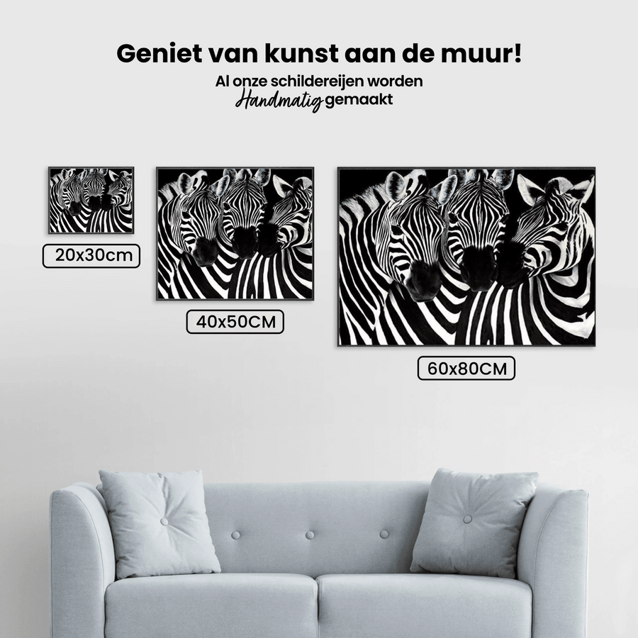 Diamantmalerei Süße Zebras – SEOS Shop ®