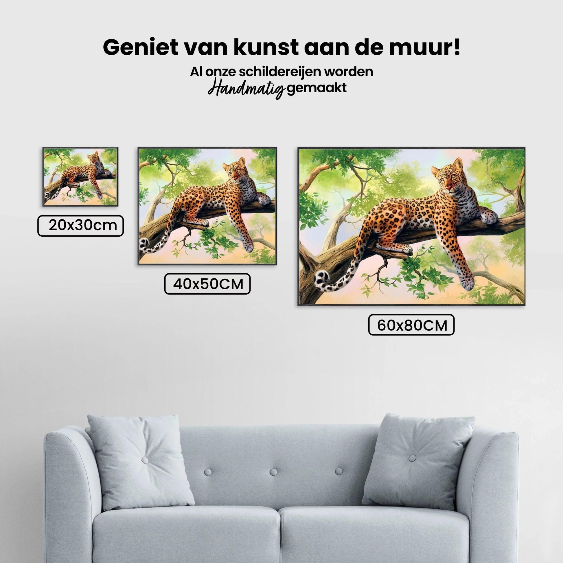Diamond Painting Liegender Leopard - SEOS Shop ®