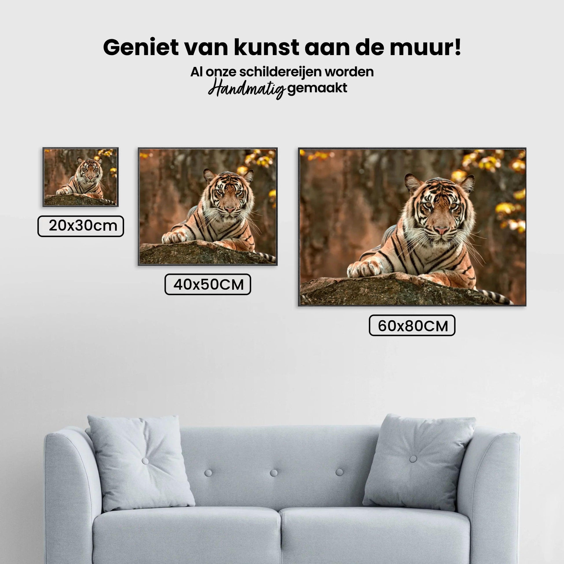 Diamond Painting Liegender Tiger - SEOS Shop ®