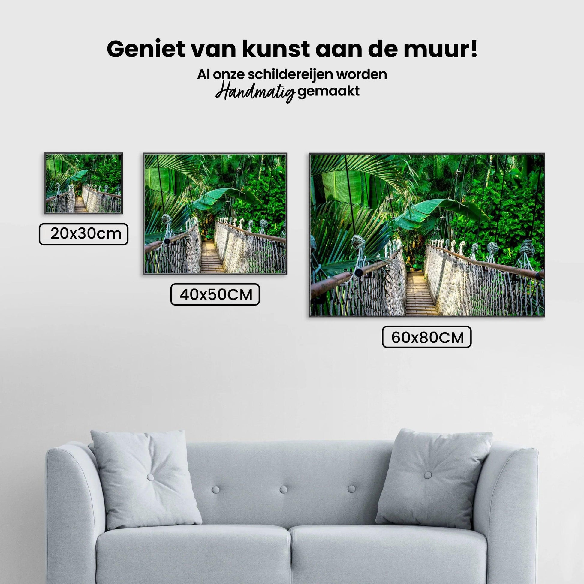 Diamantmalerei Dschungelbrücke – SEOS Shop ® 
