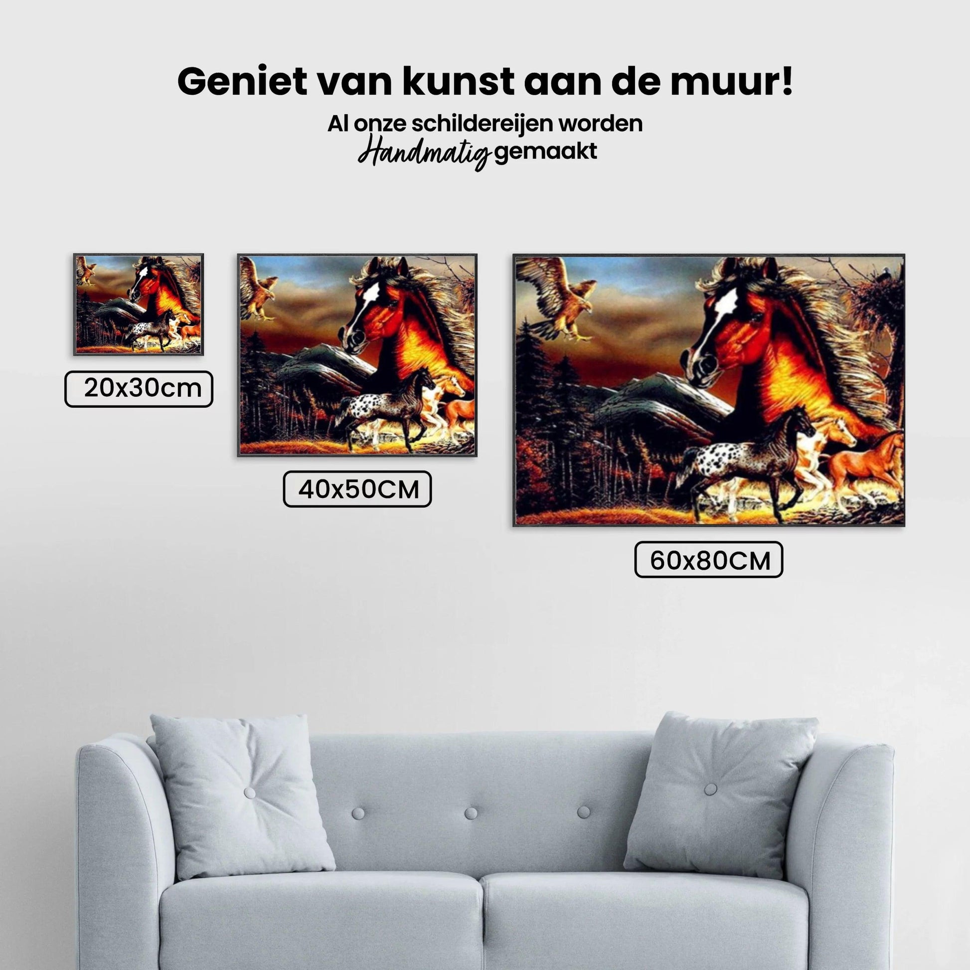 Diamantmalerei Mächtiges Pferd - SEOS Shop ® 