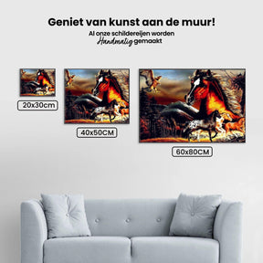 Diamantmalerei Mächtiges Pferd - SEOS Shop ® 