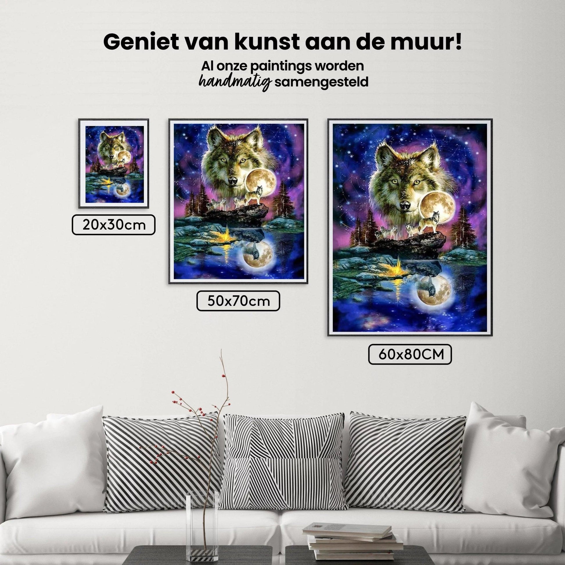 Diamantmalerei Magische Wölfe - SEOS Shop ®