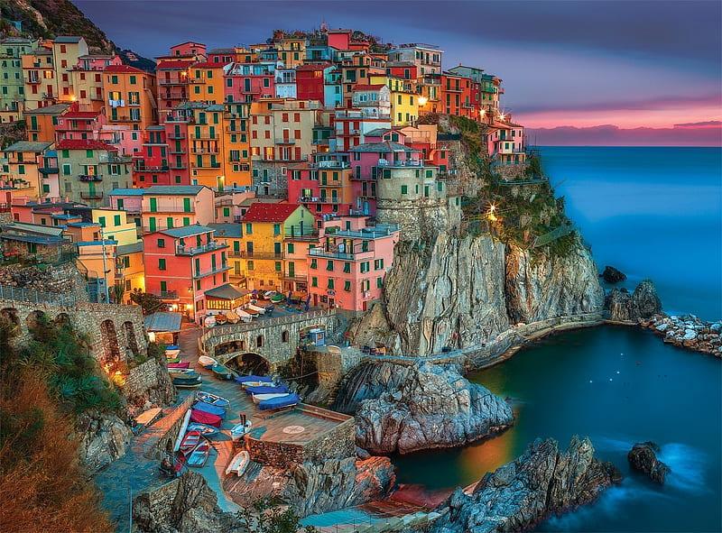 Diamantmalerei Manarola Village - SEOS Shop ®