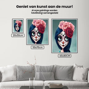 Diamantmalerei Mädchen mit Rosen - SEOS Shop ®