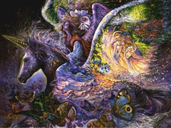 Diamond Painting Mädchen auf dem Fantasiepferd - SEOS Shop ®