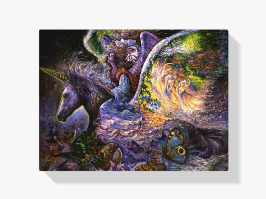 Diamond Painting Mädchen auf dem Fantasiepferd - SEOS Shop ®