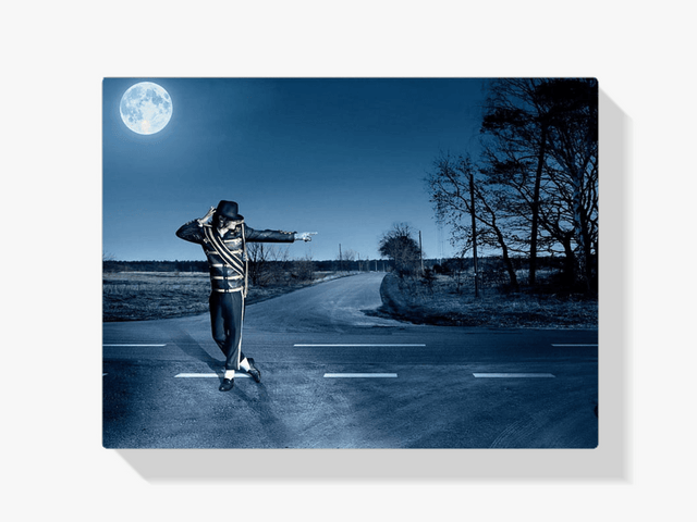 Diamantmalerei Michael Jackson am Abend - SEOS Shop ®
