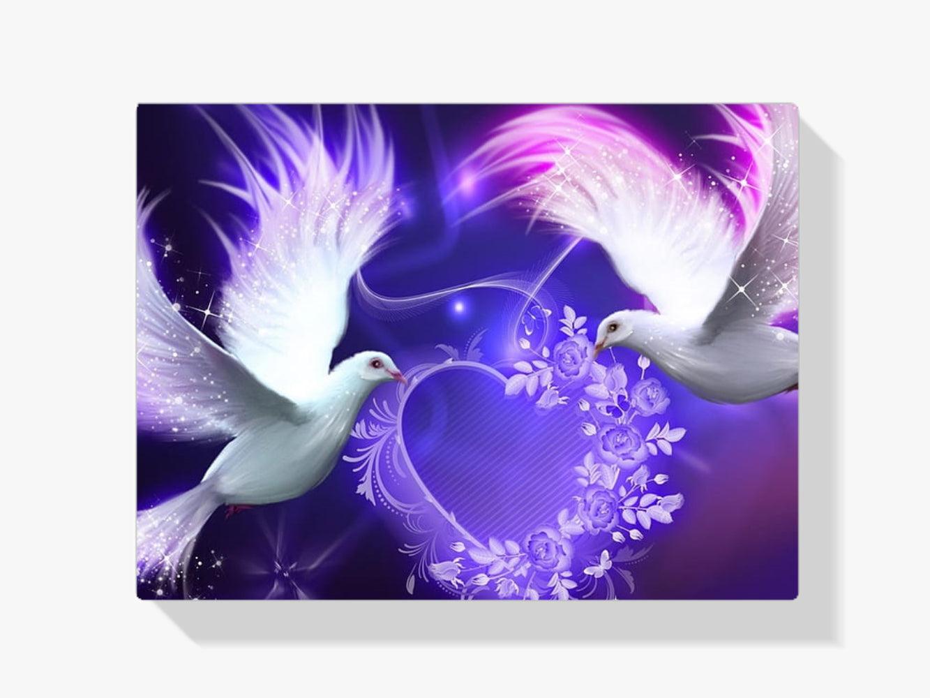 Diamond Painting Lover Lila Taube - SEOS Shop ®
