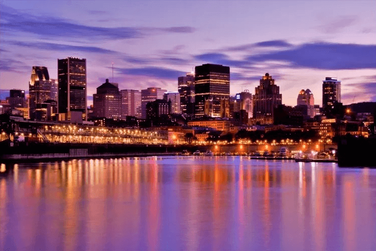 Diamantmalerei Montreal bei Nacht - SEOS Shop ®